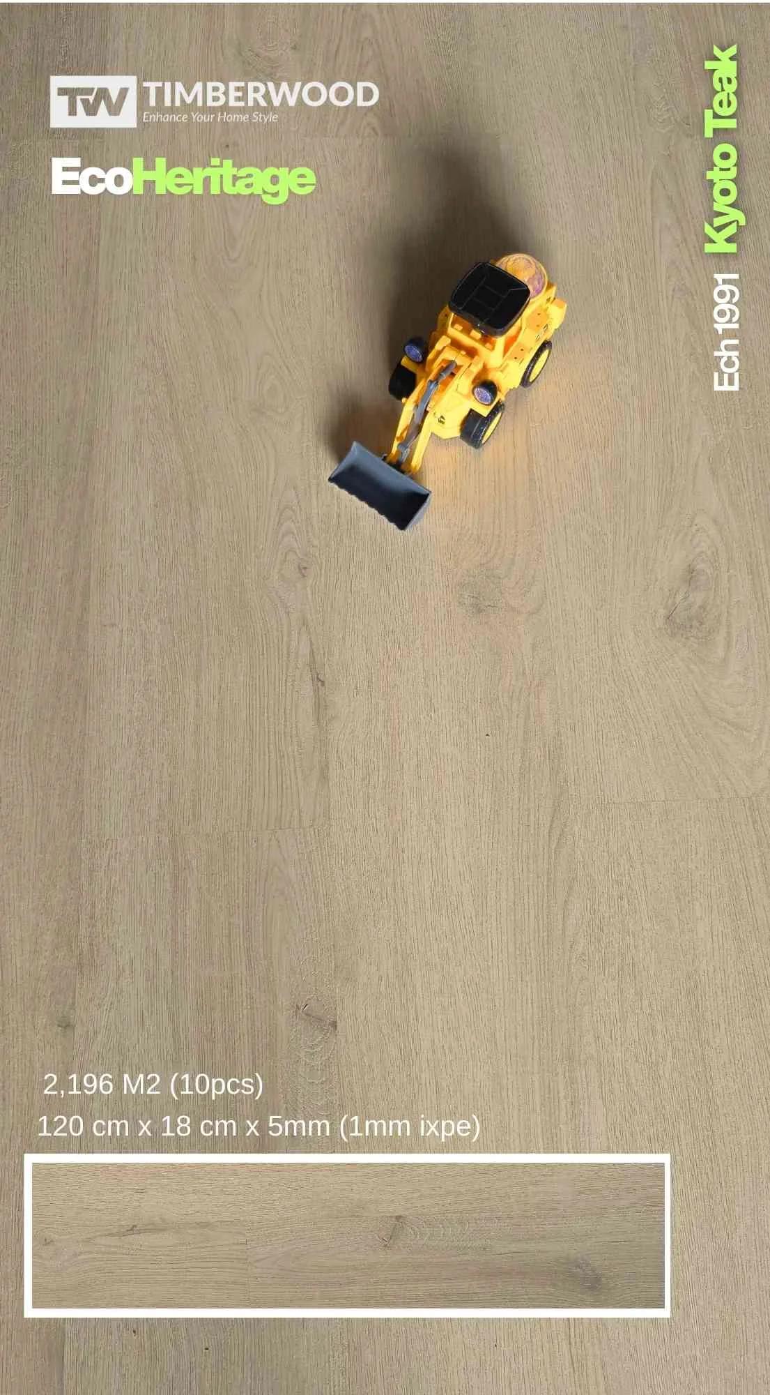 Lantai SPC 5mm Timberwood EcoHeritage | Termurah - Image 7