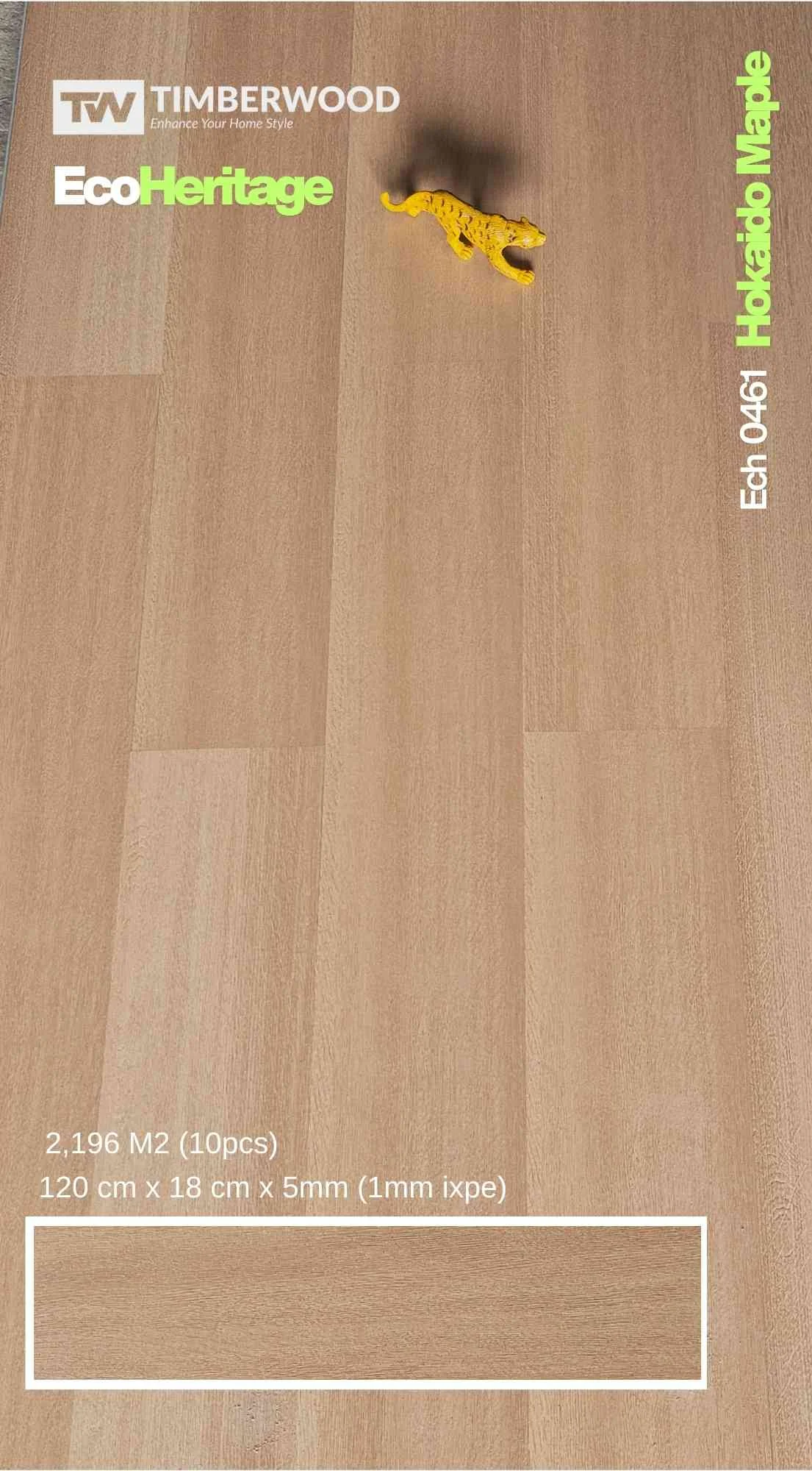 Lantai SPC 5mm Timberwood EcoHeritage | Termurah - Image 8