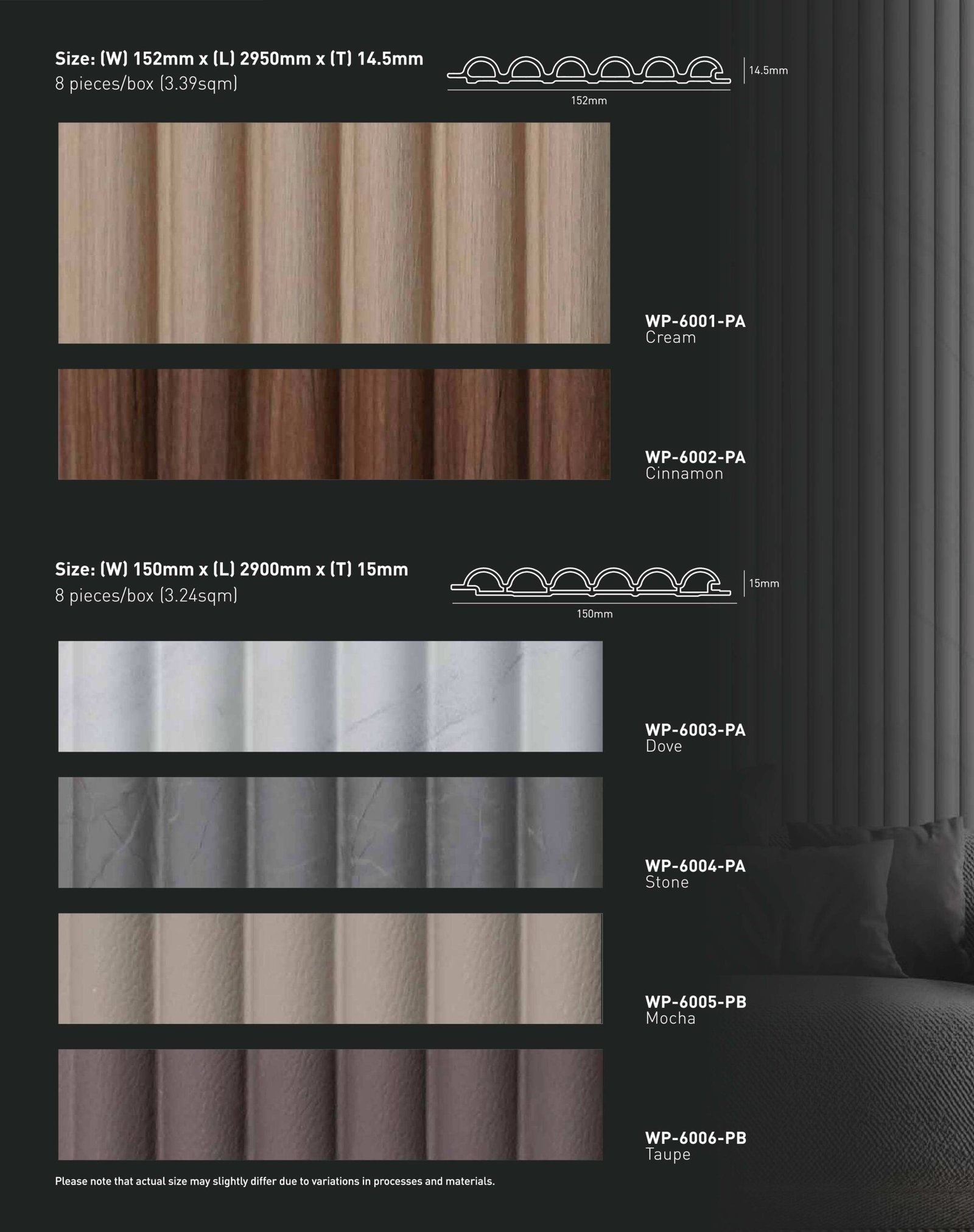 Wall Panel PVC Dinding TACO | Bahan Premium Tahan Lama - Image 3