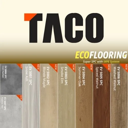 Lantai SPC 5mm TACO Eco Flooring | Harga Lebih Murah!