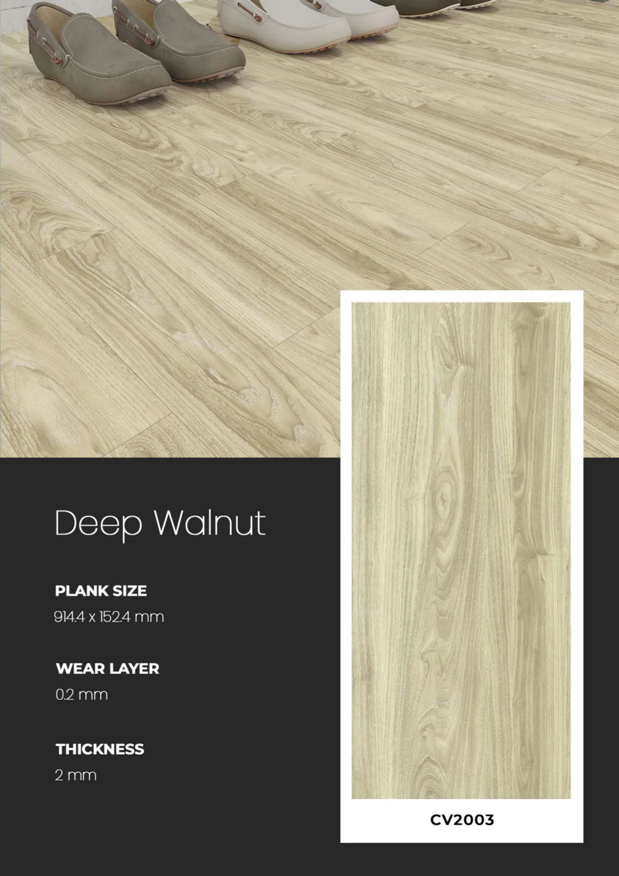 Lantai Vinyl 2mm CHAMPION - Motif Kayu Alami Terbaru - Image 13