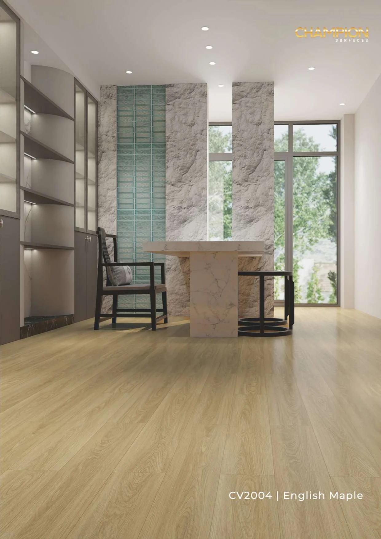 Lantai Vinyl 2mm CHAMPION - Motif Kayu Alami Terbaru - Image 14