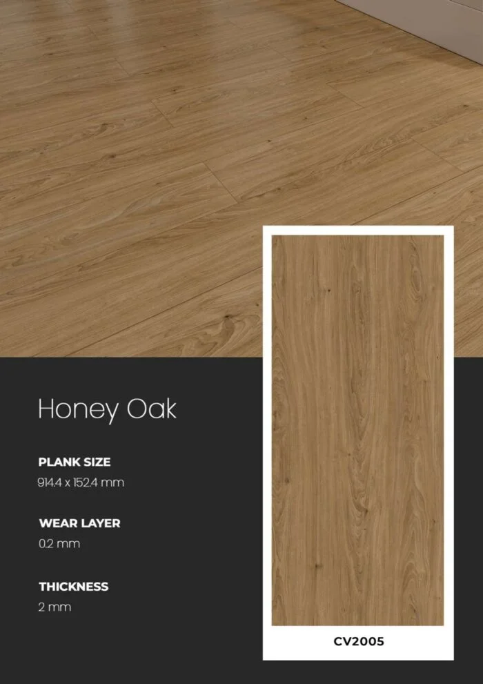Lantai Vinyl 2mm CHAMPION - Motif Kayu Alami Terbaru - Image 8