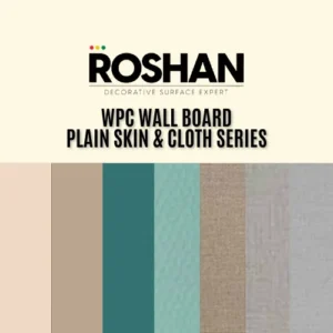 WPC Wall Board Bamboo Charcoal 8mm ROSHAN | Wall Board