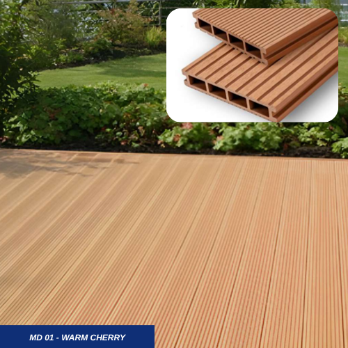 Dijamin Termurah! Decking WPC Outdoor Motif Kayu - Image 4