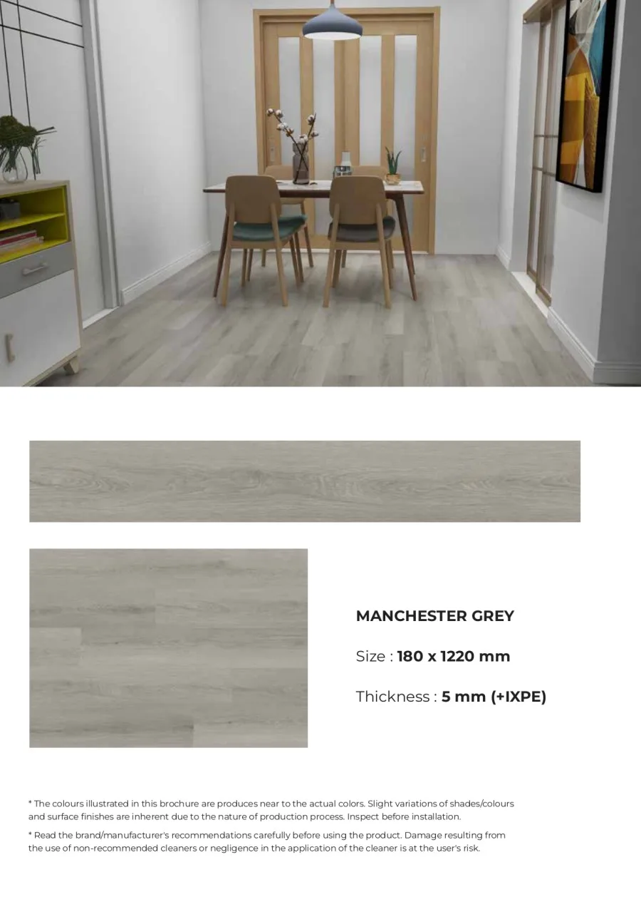 Lantai SPC 5mm ROSHAN | SPC Lantai Flooring 5 mm - Image 7