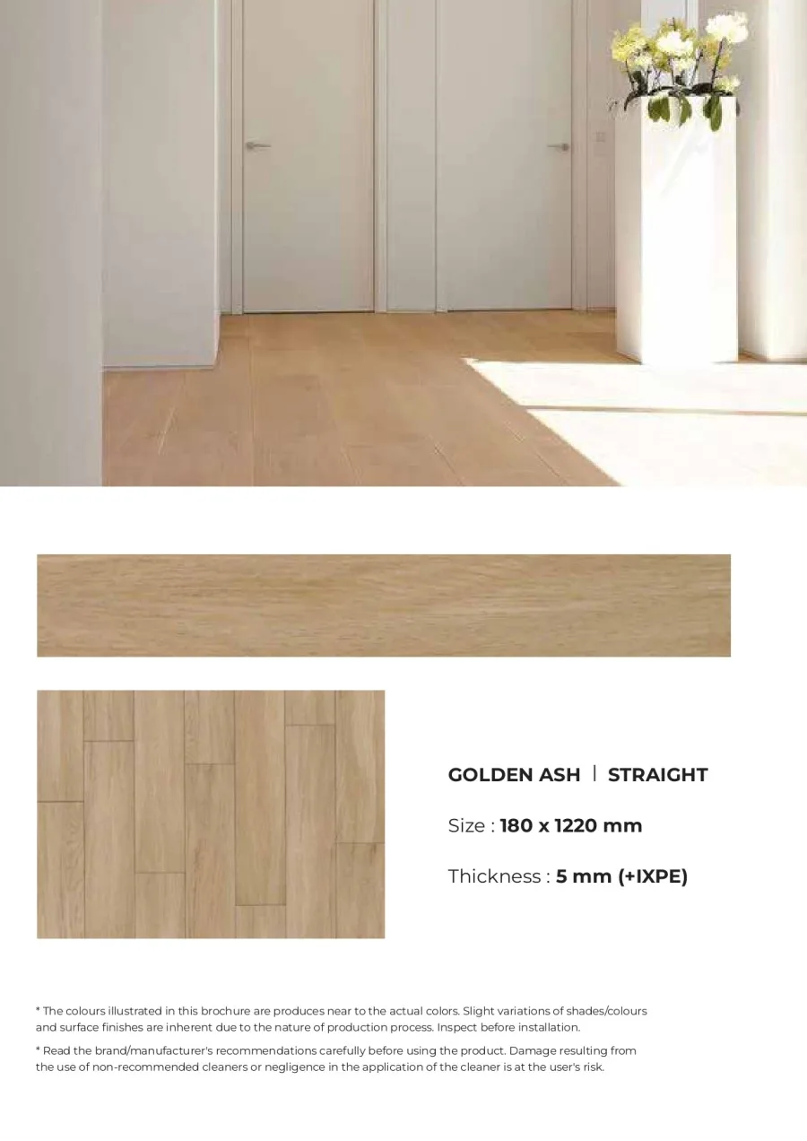 Lantai SPC 5mm ROSHAN | SPC Lantai Flooring 5 mm - Image 4
