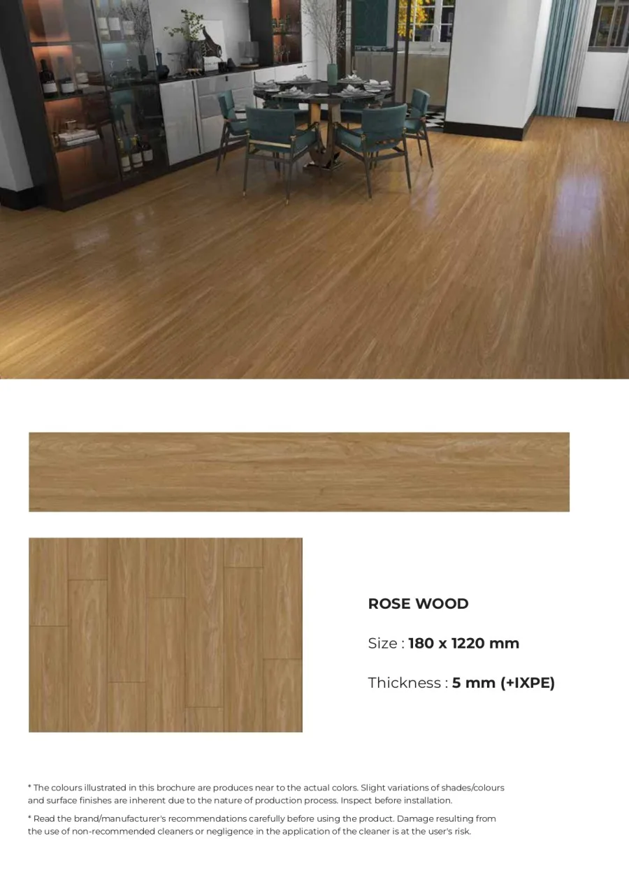 Lantai SPC 5mm ROSHAN | SPC Lantai Flooring 5 mm - Image 10