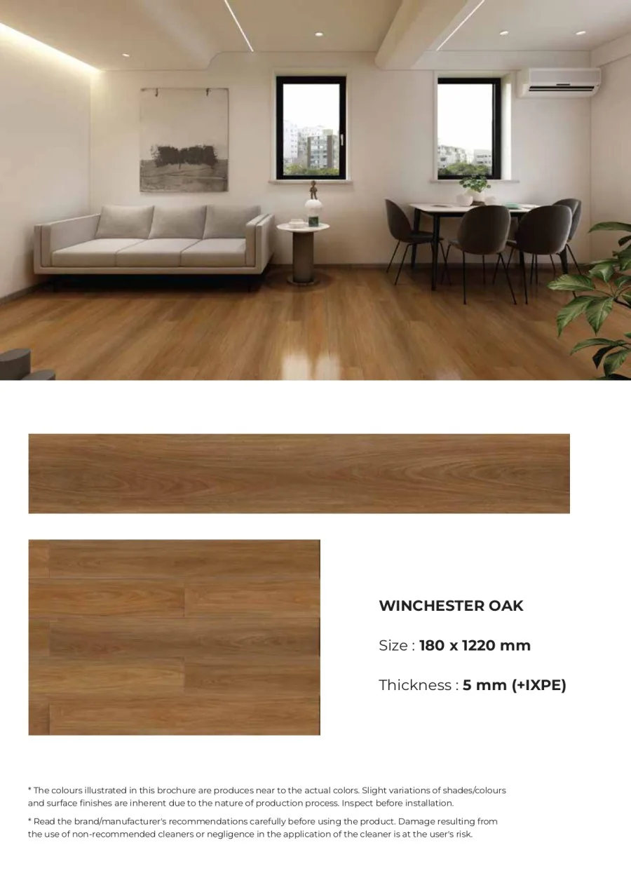Lantai SPC 5mm ROSHAN | SPC Lantai Flooring 5 mm - Image 9