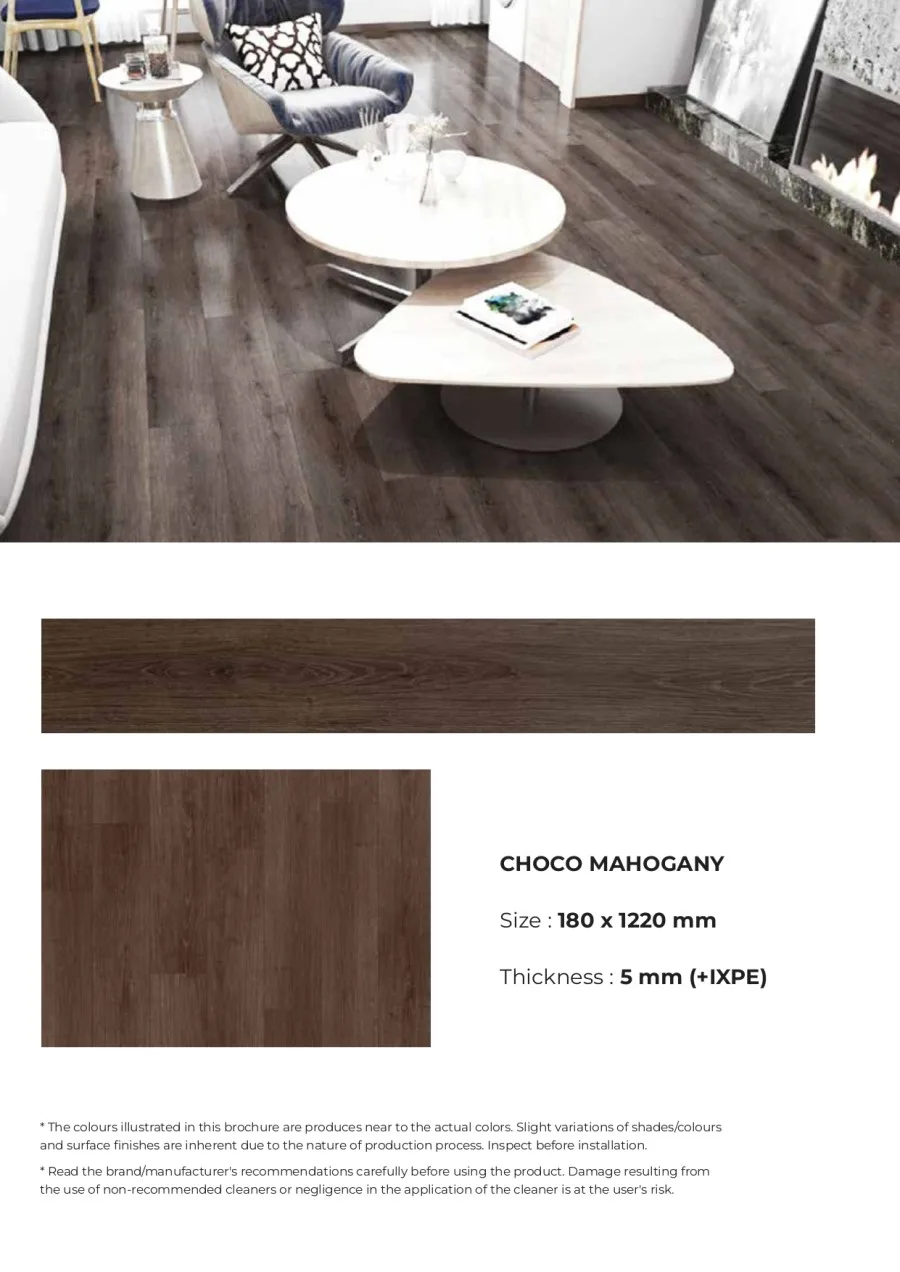 Lantai SPC 5mm ROSHAN | SPC Lantai Flooring 5 mm - Image 8
