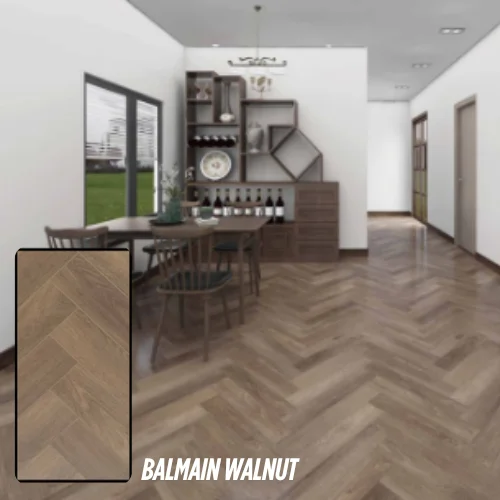 Lantai SPC 6.5mm Heritage Herringbone | SPC Lantai Flooring 6.5 mm - Image 2