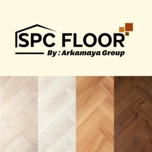 Lantai SPC 7mm Herringbone | SPC Lantai Flooring 7 mm
